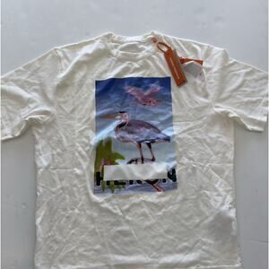 Heron Preston censored heron as tee ivory Purple XL